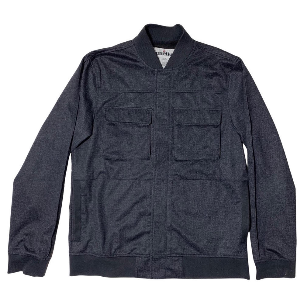 Tunellus Gray Outdoor Full Zip Field Jacket / Bomber Mens Size M